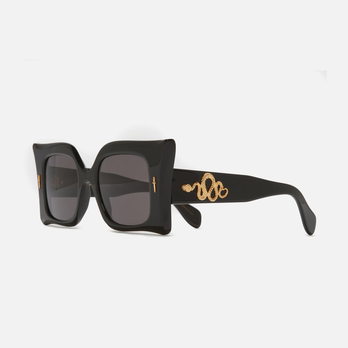 Cutler and Gross The Great Frog Medusa Square Sunglasses