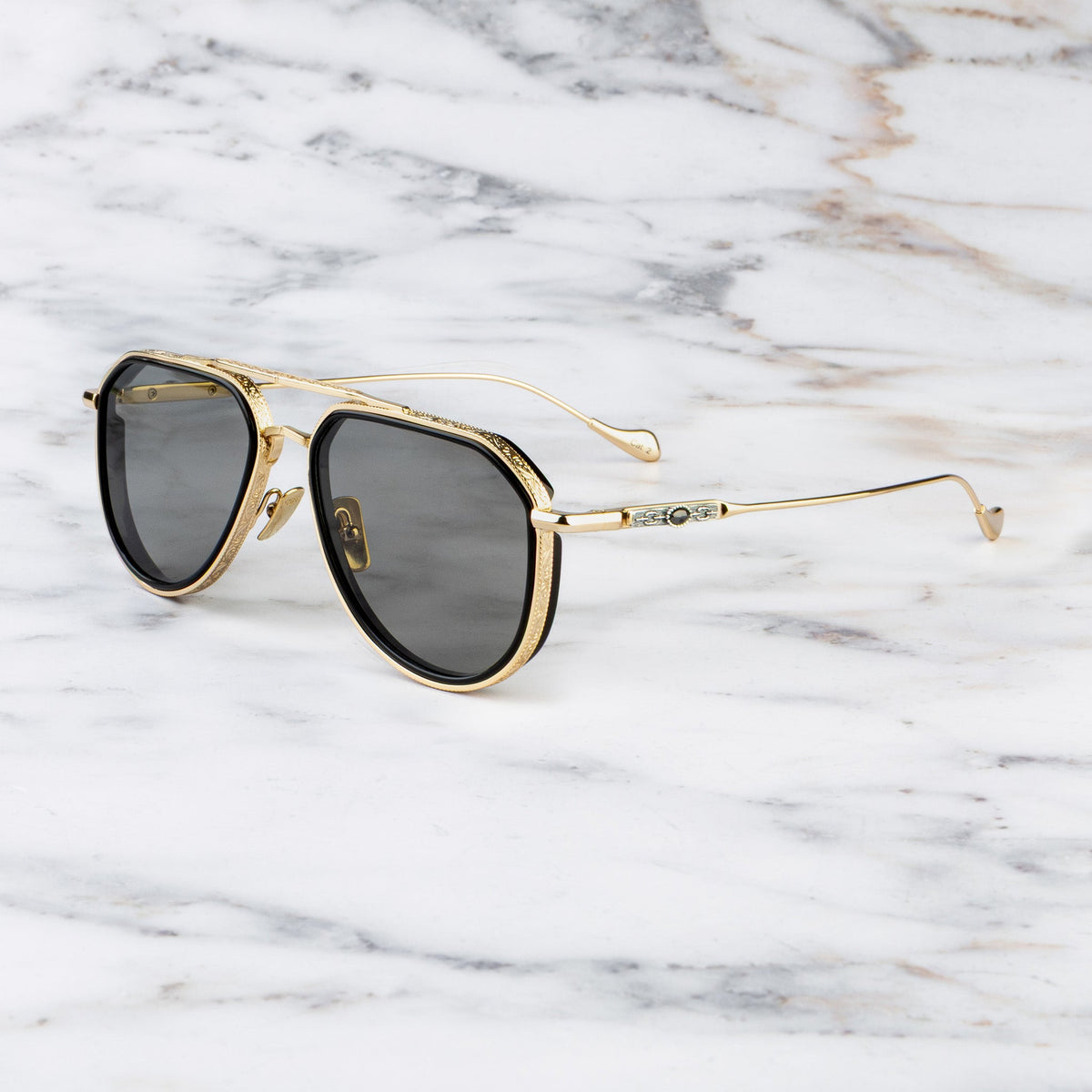 Cutler and Gross The Great Frog Limited-Edition Triumph Aviator Sunglass