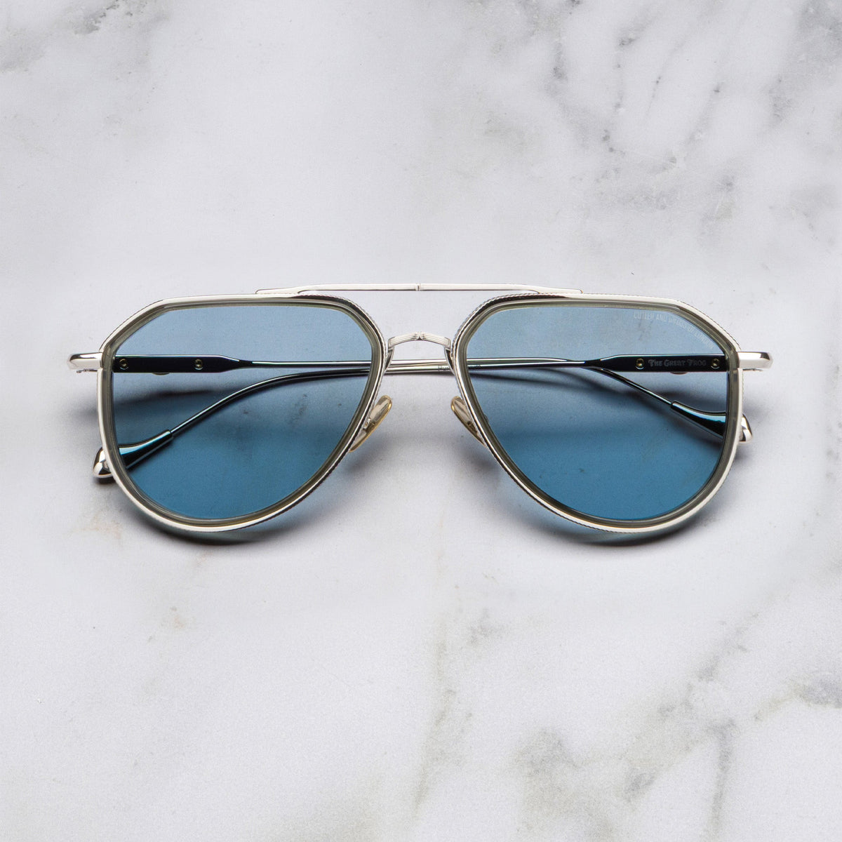 Cutler and Gross The Great Frog Limited-Edition Triumph Aviator Sunglass