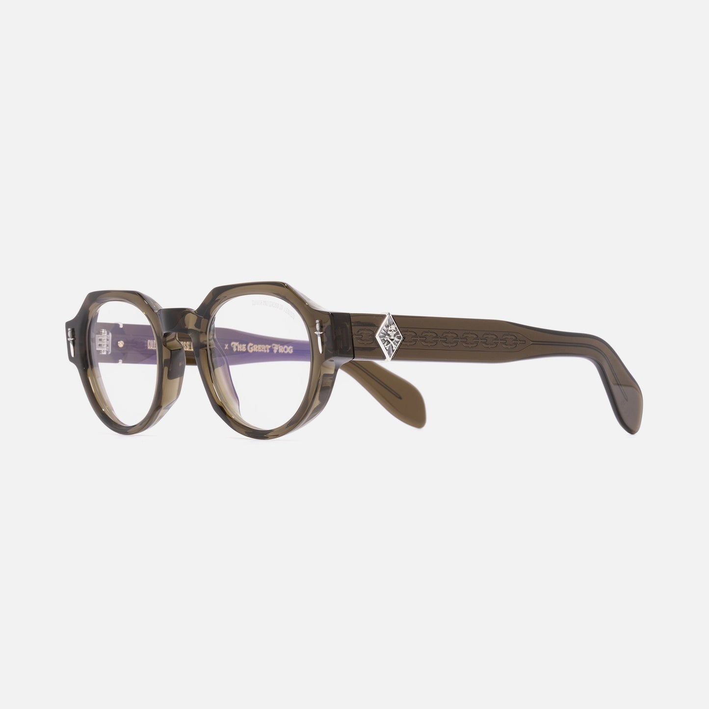 Cutler and Gross The Great Frog Lucky Diamond I Round Opticals