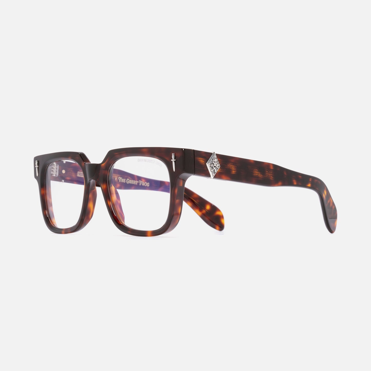 Cutler and Gross The Great Frog Lucky Diamond II Rectangle Opticals