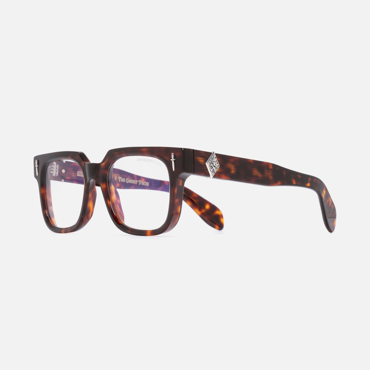 Cutler and Gross The Great Frog Lucky Diamond II Rectangle Opticals