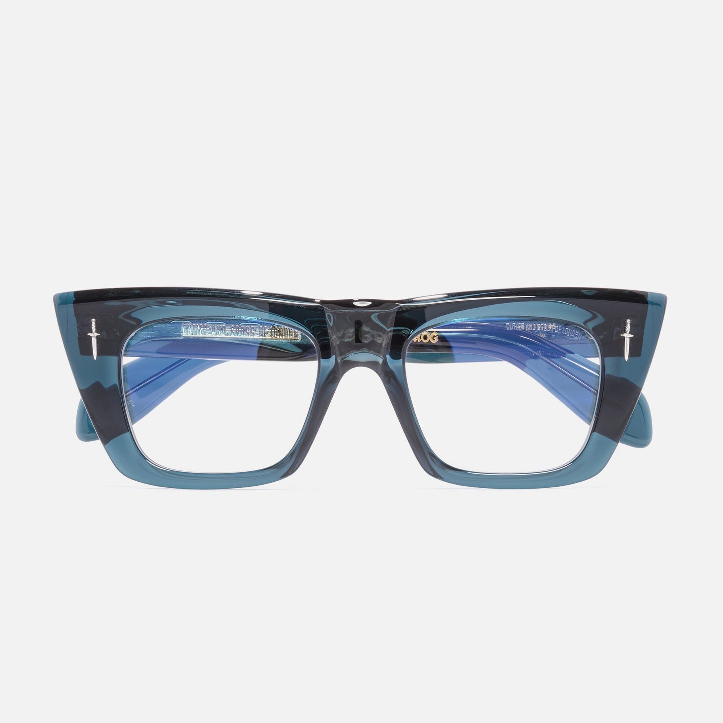 Cutler and Gross The Great Frog Love And Death Cat Eye Opticals