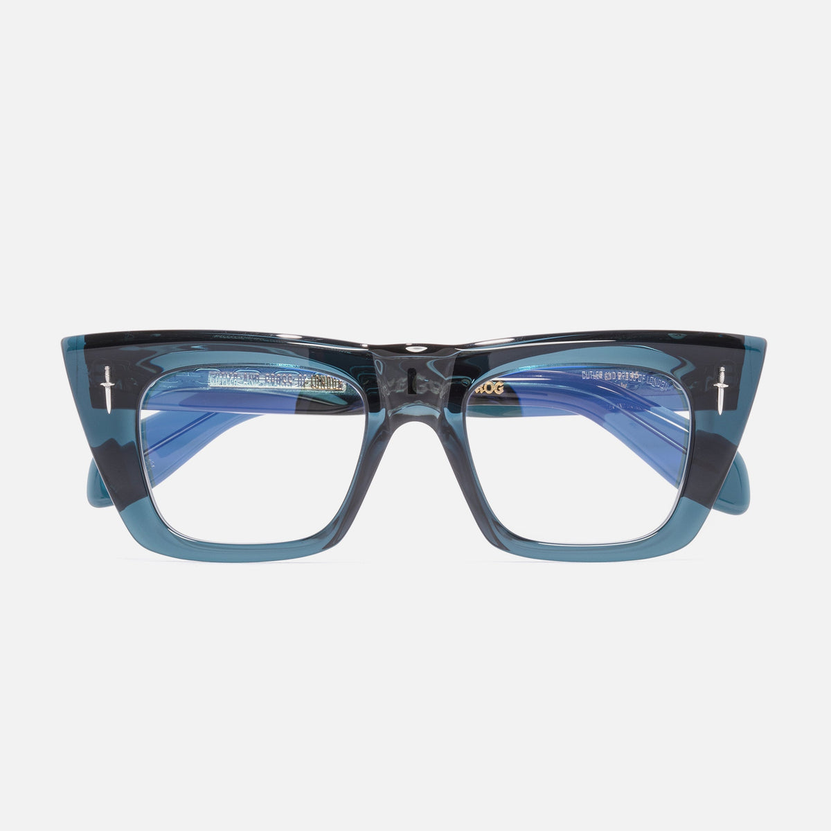 Cutler and Gross The Great Frog Love And Death Cat Eye Opticals