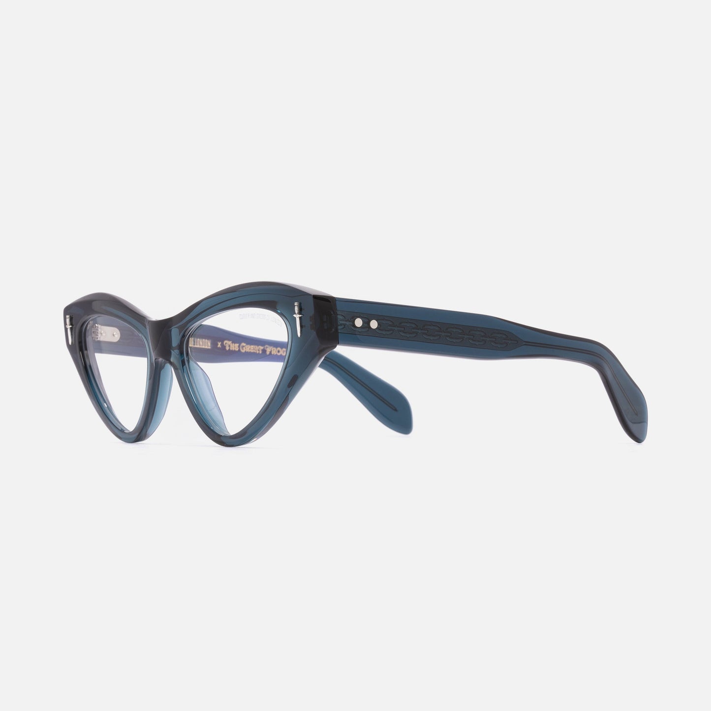 Cutler and Gross The Great Frog Mini Cat Eye Opticals
