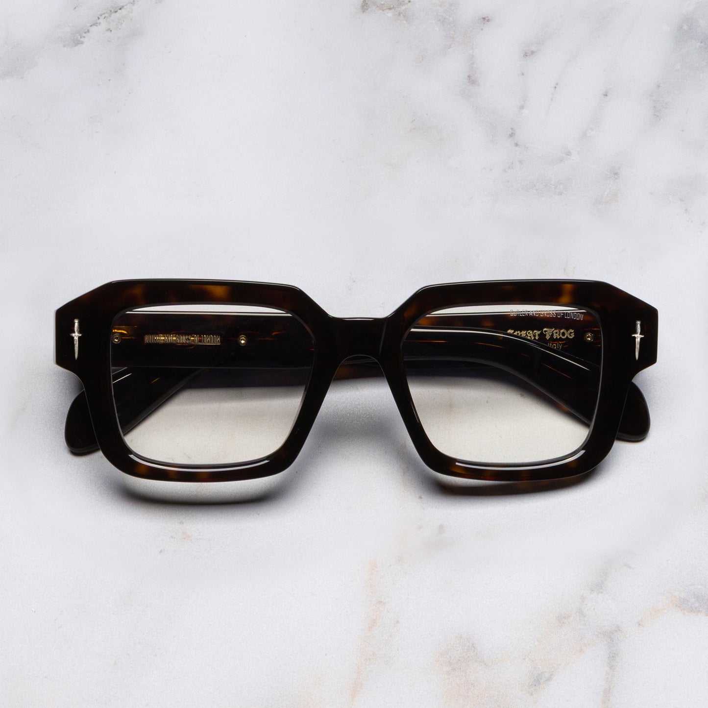Cutler and Gross The Great Frog Bones Link Rectangle Opticals