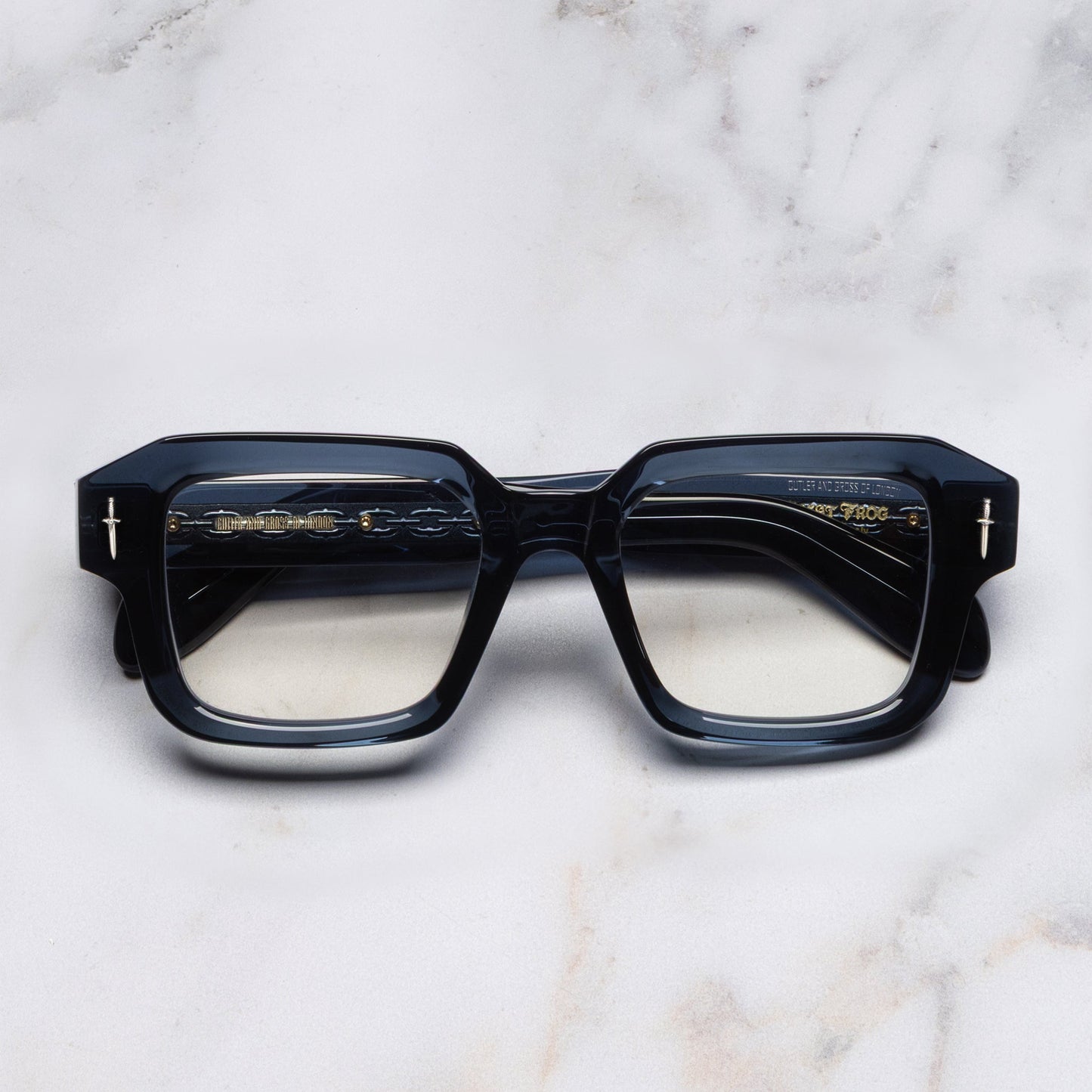 Cutler and Gross The Great Frog Bones Link Rectangle Opticals