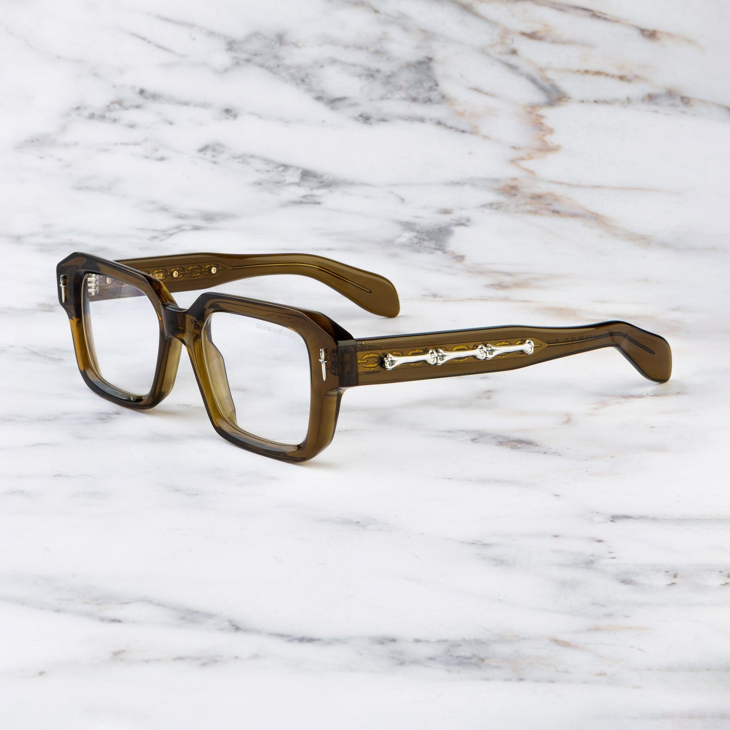 Cutler and Gross The Great Frog Bones Link Rectangle Opticals