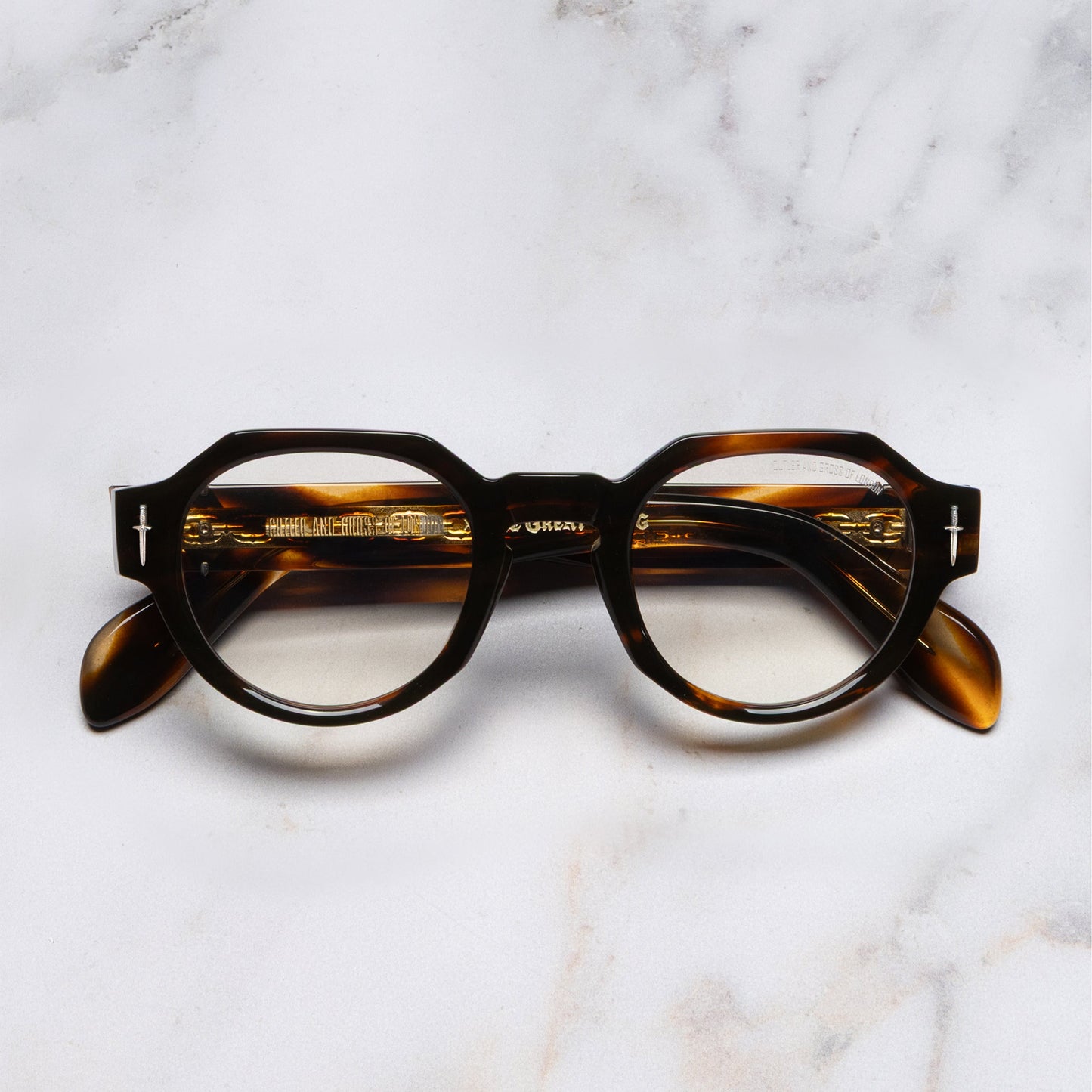 Cutler and Gross The Great Frog Lucky Diamond I Round Opticals