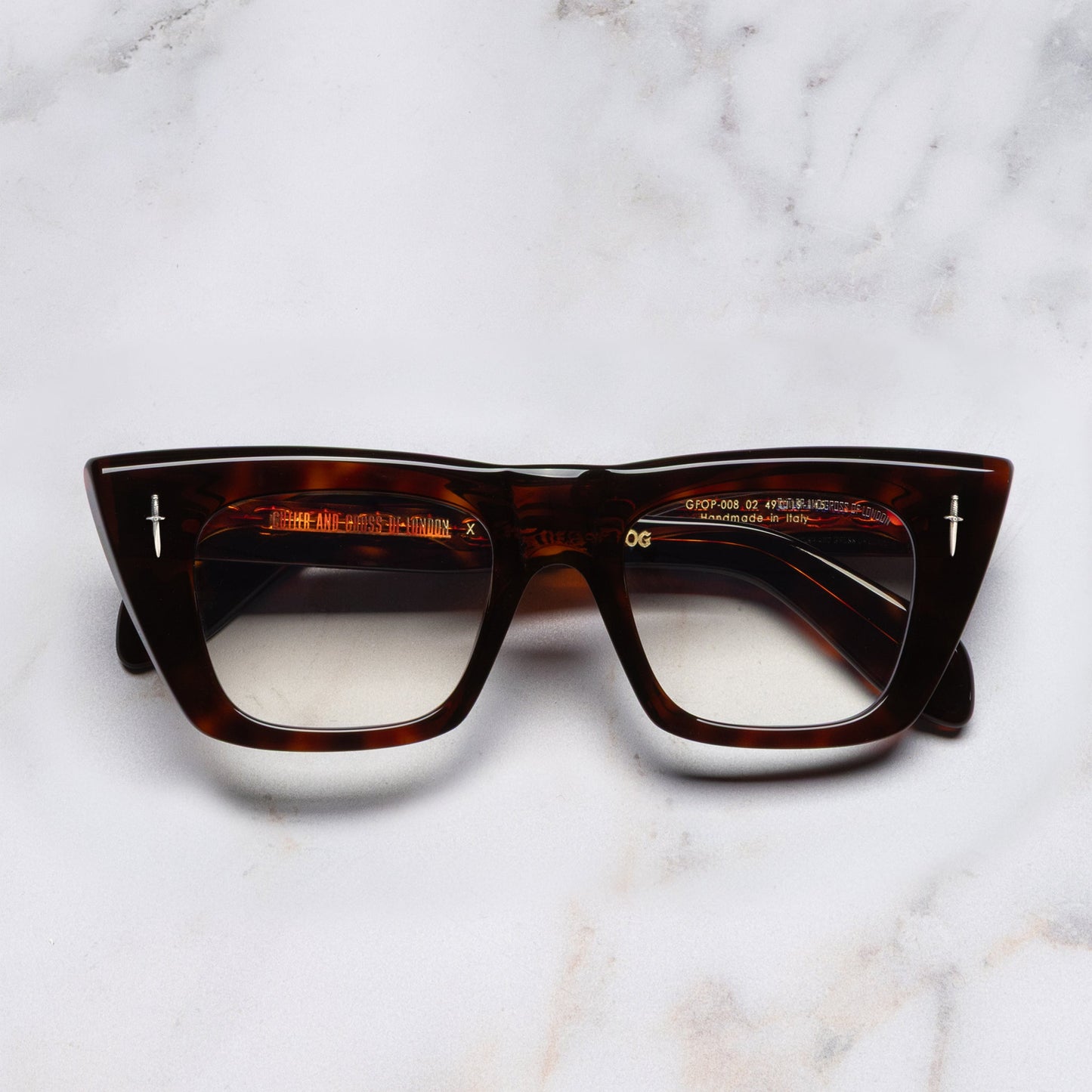 Cutler and Gross The Great Frog Love And Death Cat Eye Opticals