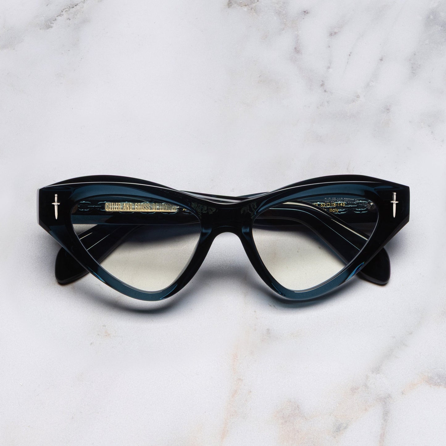 Cutler and Gross The Great Frog Mini Cat Eye Opticals