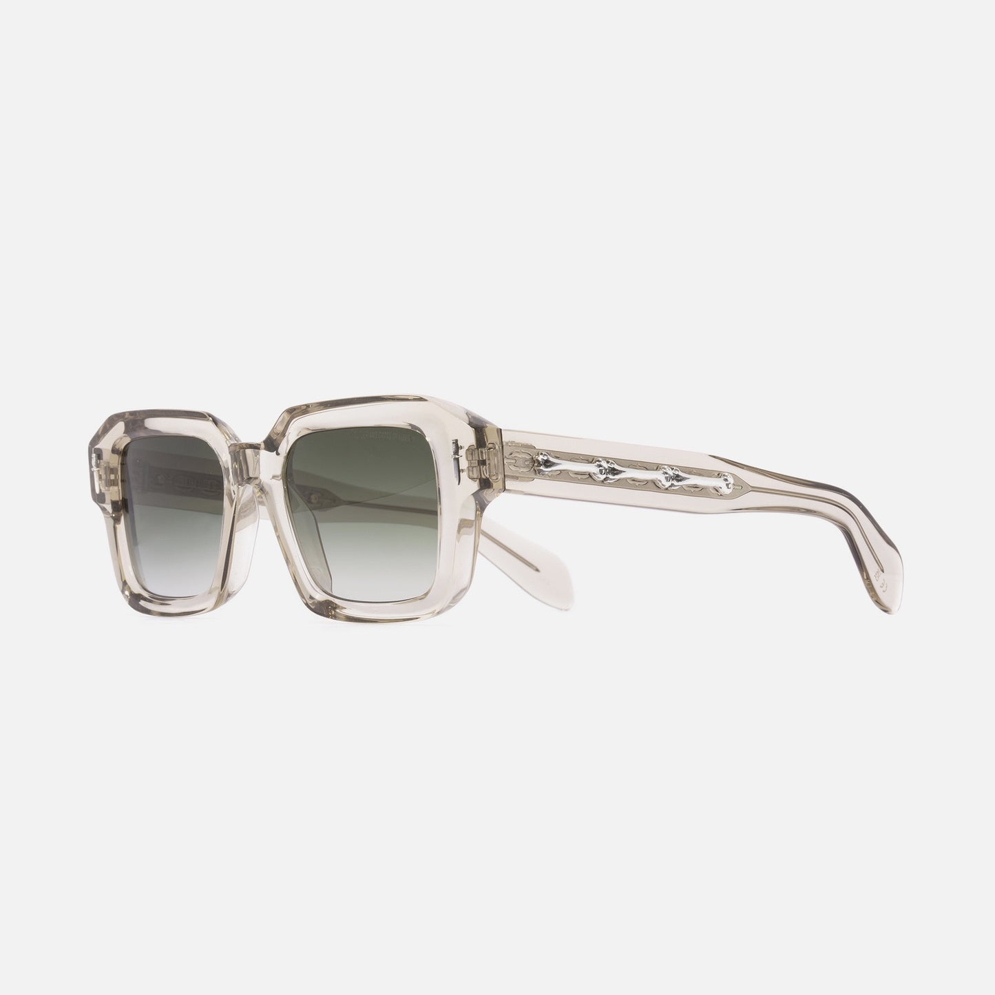 Cutler and Gross The Great Frog Bones Link Rectangle Sunglasses
