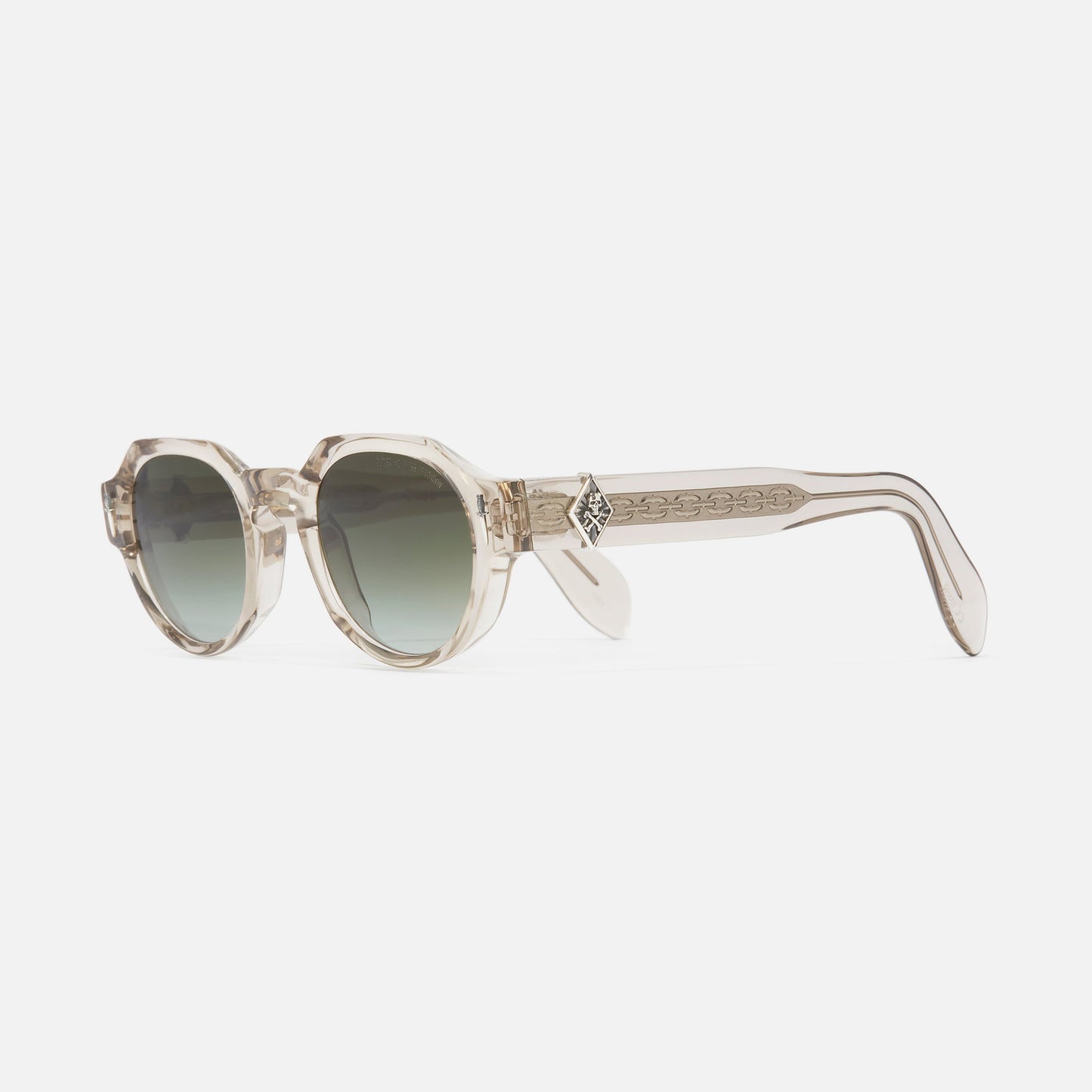 Cutler and Gross The Great Frog Lucky Diamond I Round Sunglasses