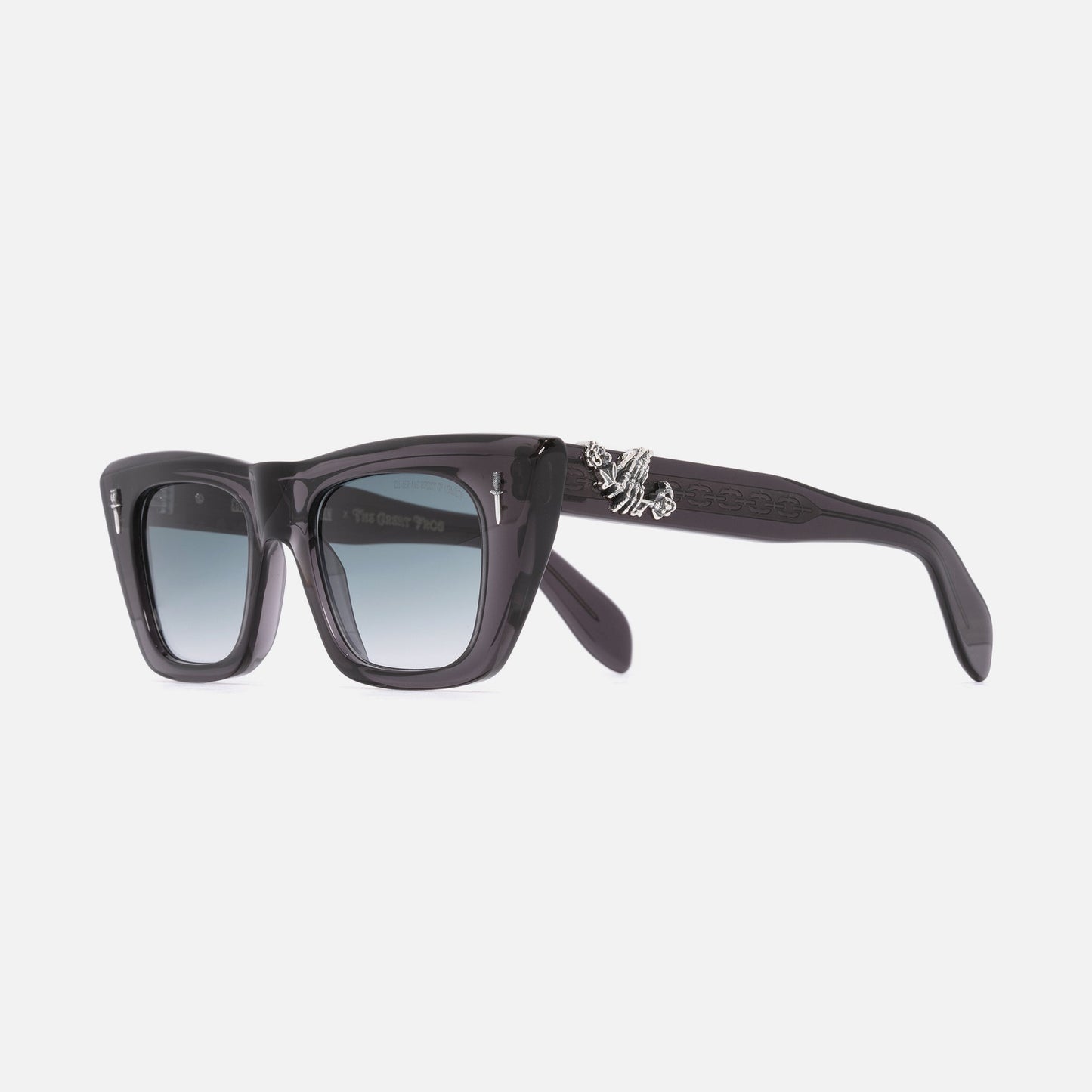 Cutler and Gross The Great Frog Love And Death Cat Eye Sunglasses