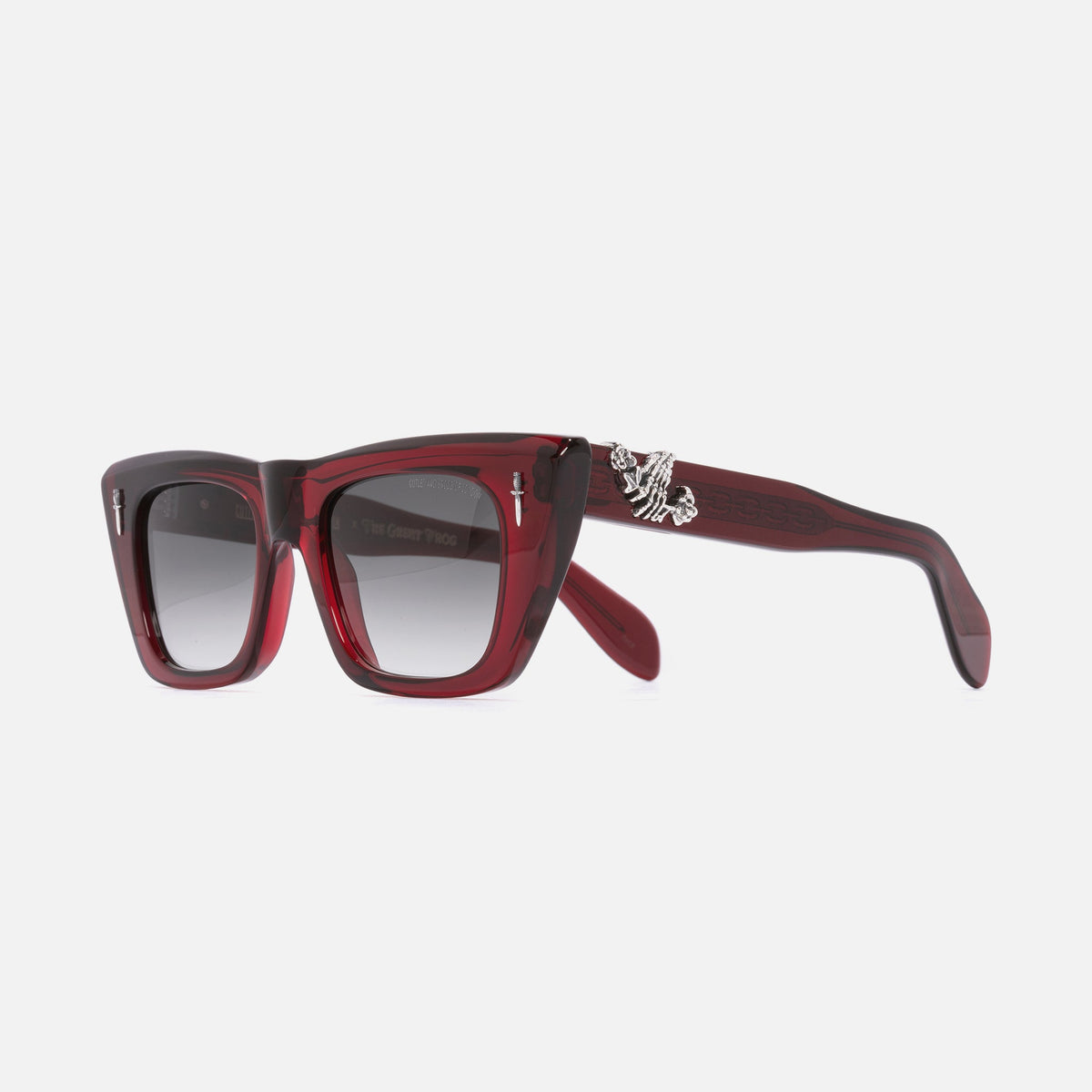 Cutler and Gross The Great Frog Love And Death Cat Eye Sunglasses