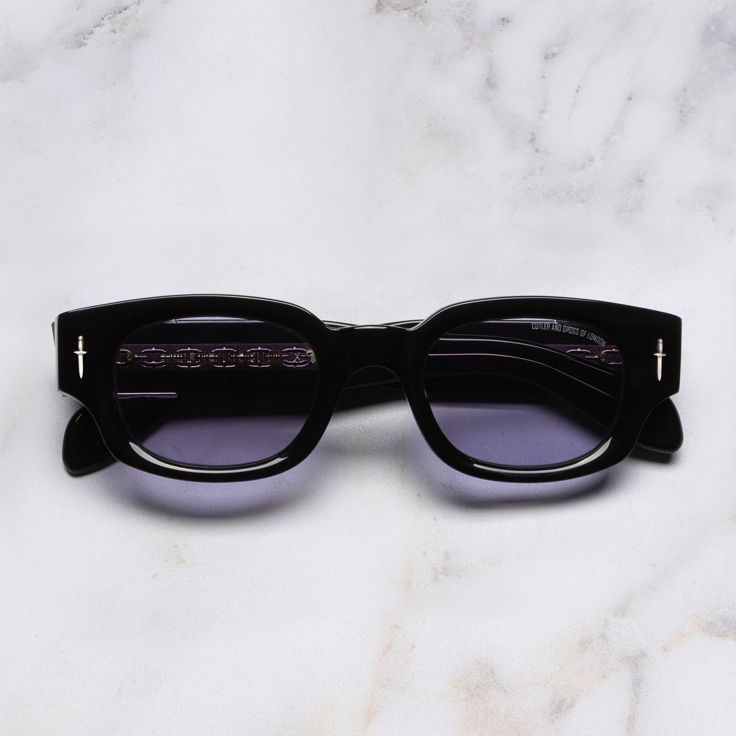 Cutler and Gross The Great Frog Soaring Eagle Rectangle Sunglasses