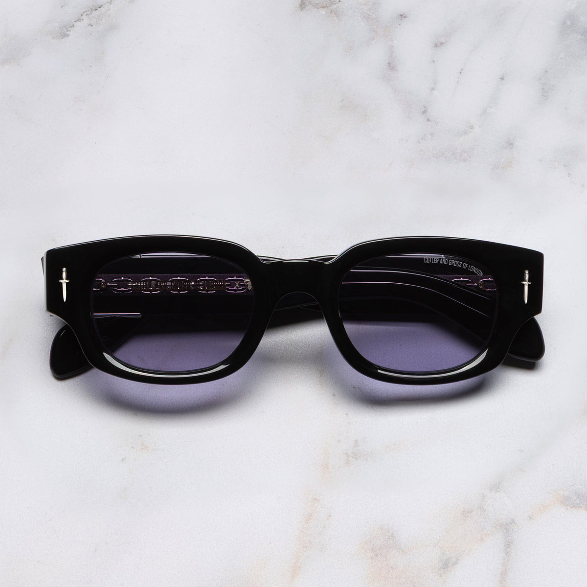 Cutler and Gross The Great Frog Soaring Eagle Rectangle Sunglasses