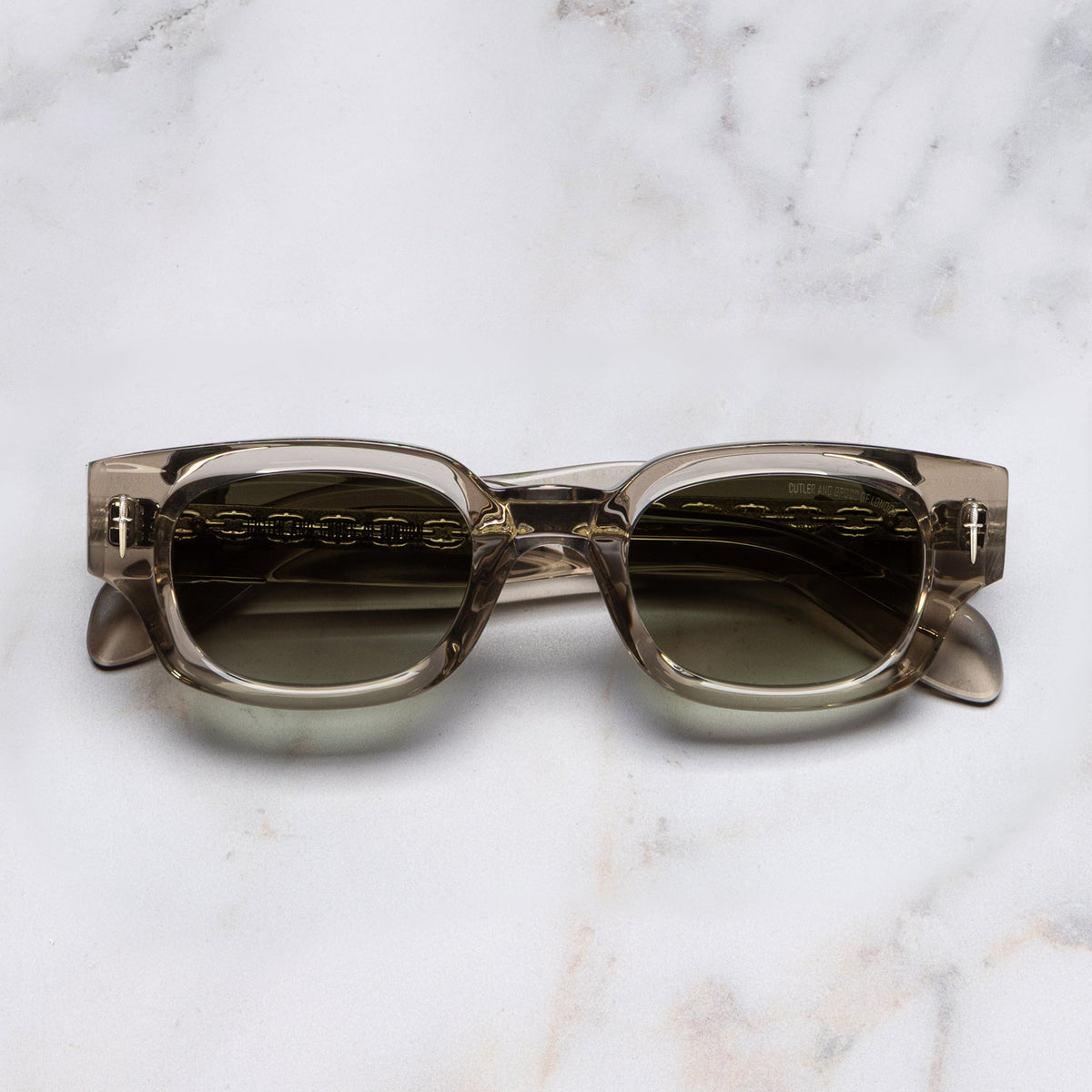 Cutler and Gross The Great Frog Soaring Eagle Rectangle Sunglasses
