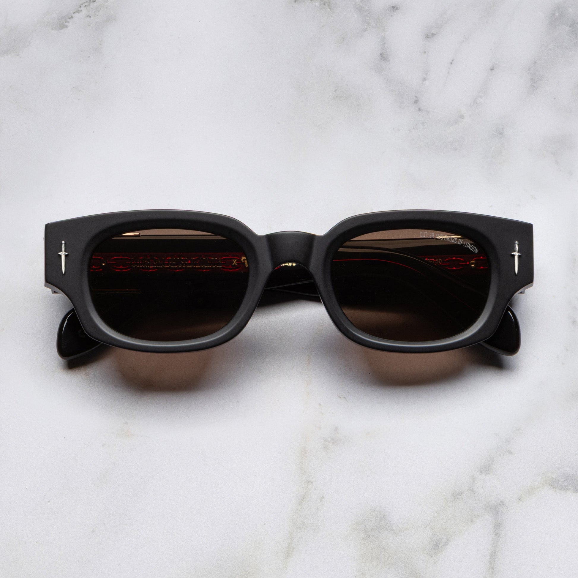Cutler and Gross The Great Frog Soaring Eagle Rectangle Sunglasses