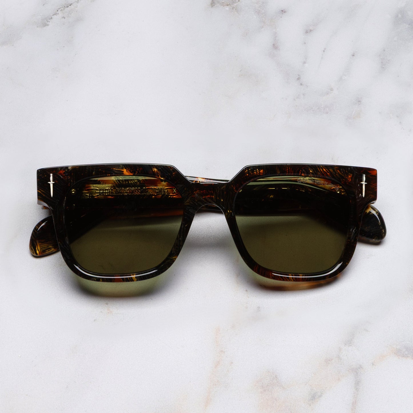 Cutler and Gross The Great Frog Lucky Diamond II Rectangle Sunglasses
