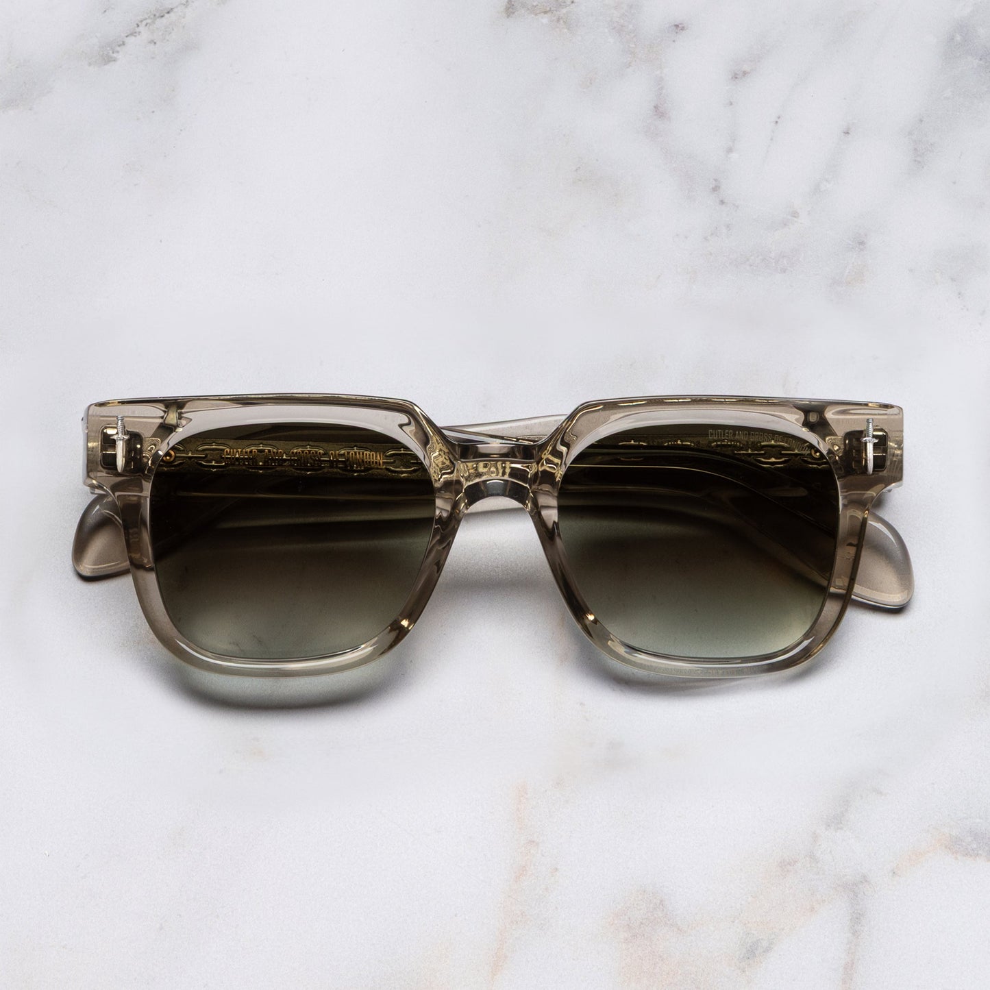 Cutler and Gross The Great Frog Lucky Diamond II Rectangle Sunglasses