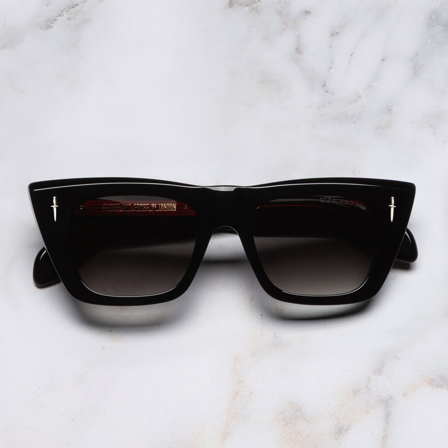 Cutler and Gross The Great Frog Love And Death Cat Eye Sunglasses