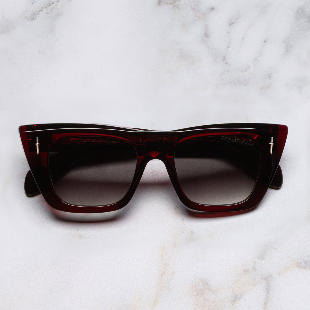 Cutler and Gross The Great Frog Love And Death Cat Eye Sunglasses