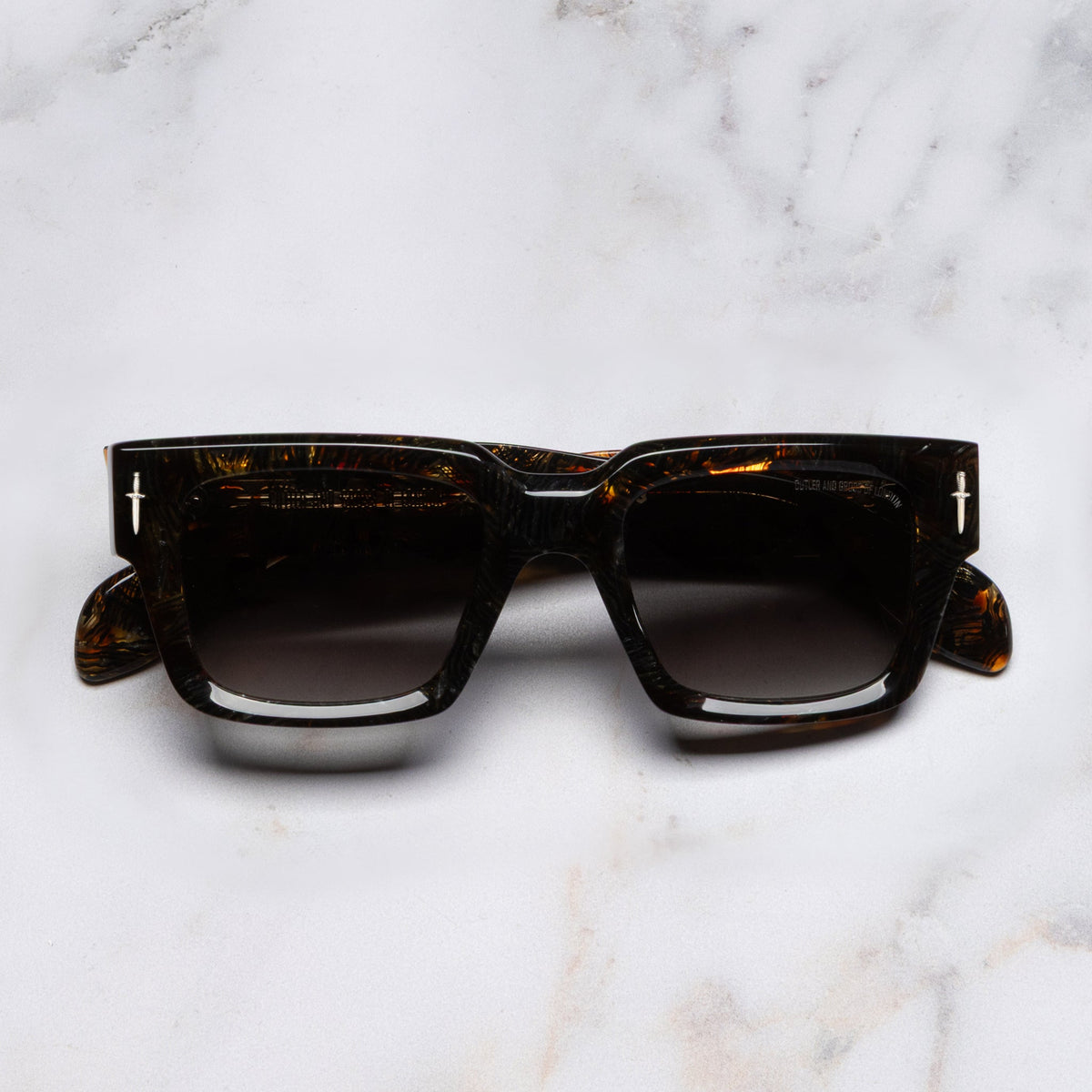 Cutler and Gross The Great Frog Titan Square Sunglasses