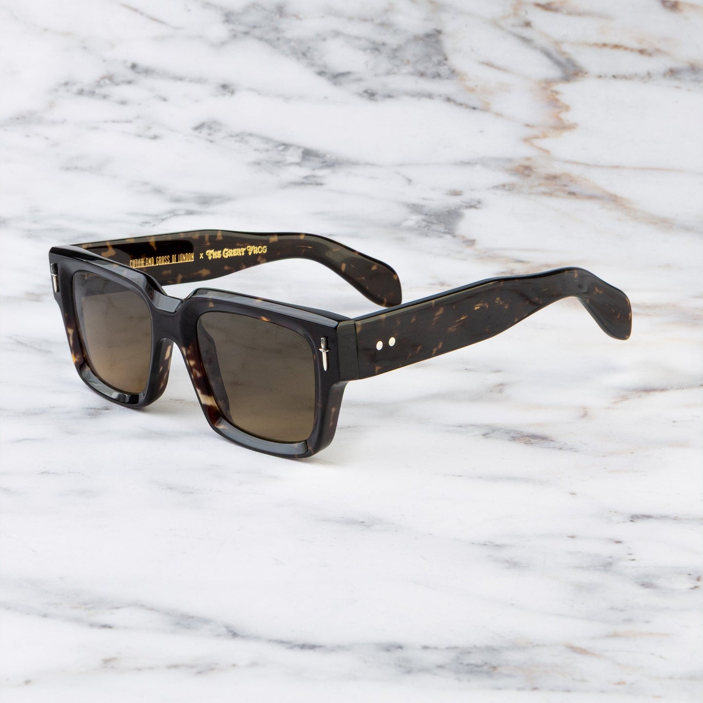 Cutler and Gross The Great Frog Titan Square Sunglasses