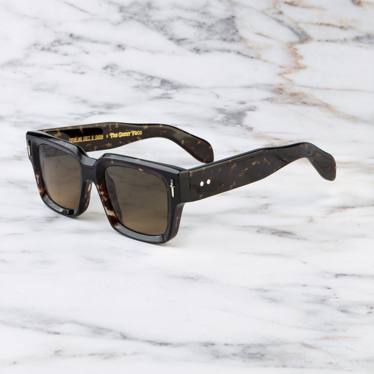 Cutler and Gross The Great Frog Titan Square Sunglasses