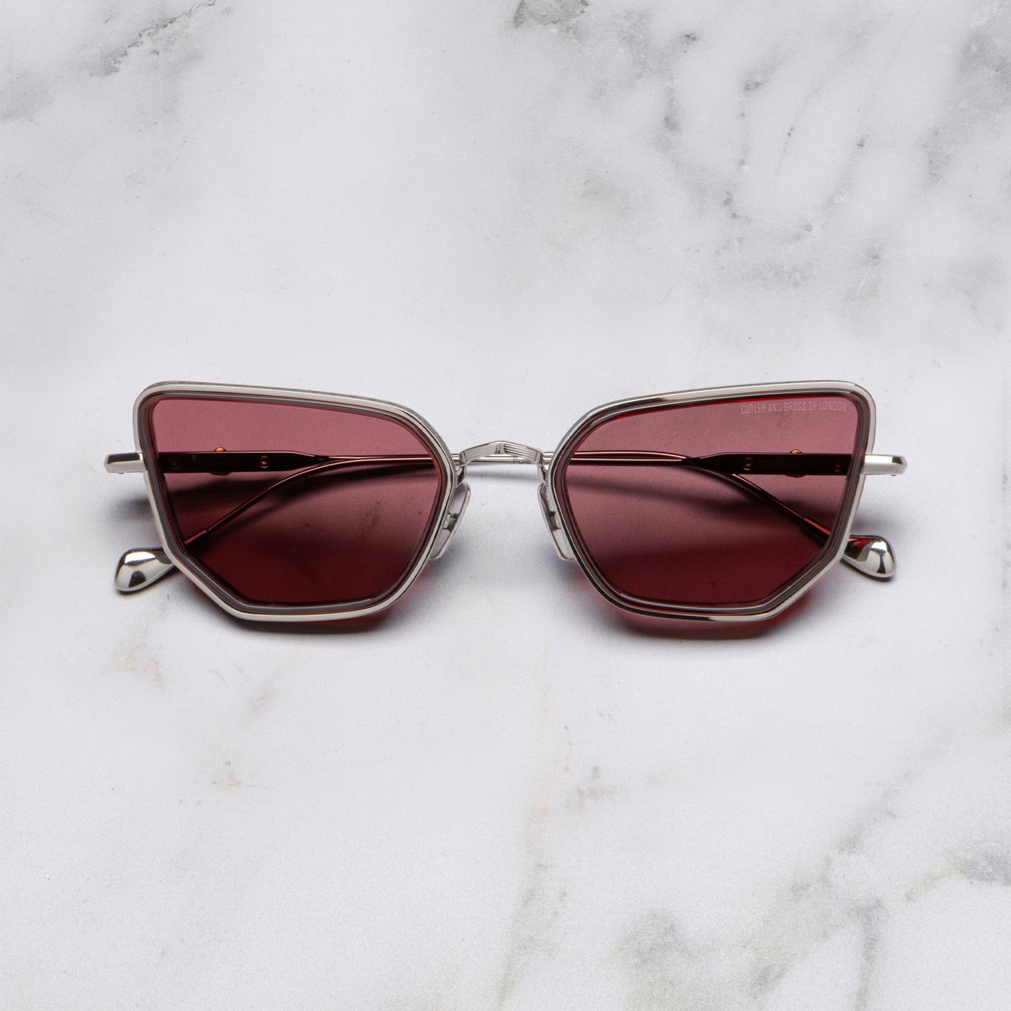 Cutler and Gross The Great Frog Paisley Cat Eye Sunglass