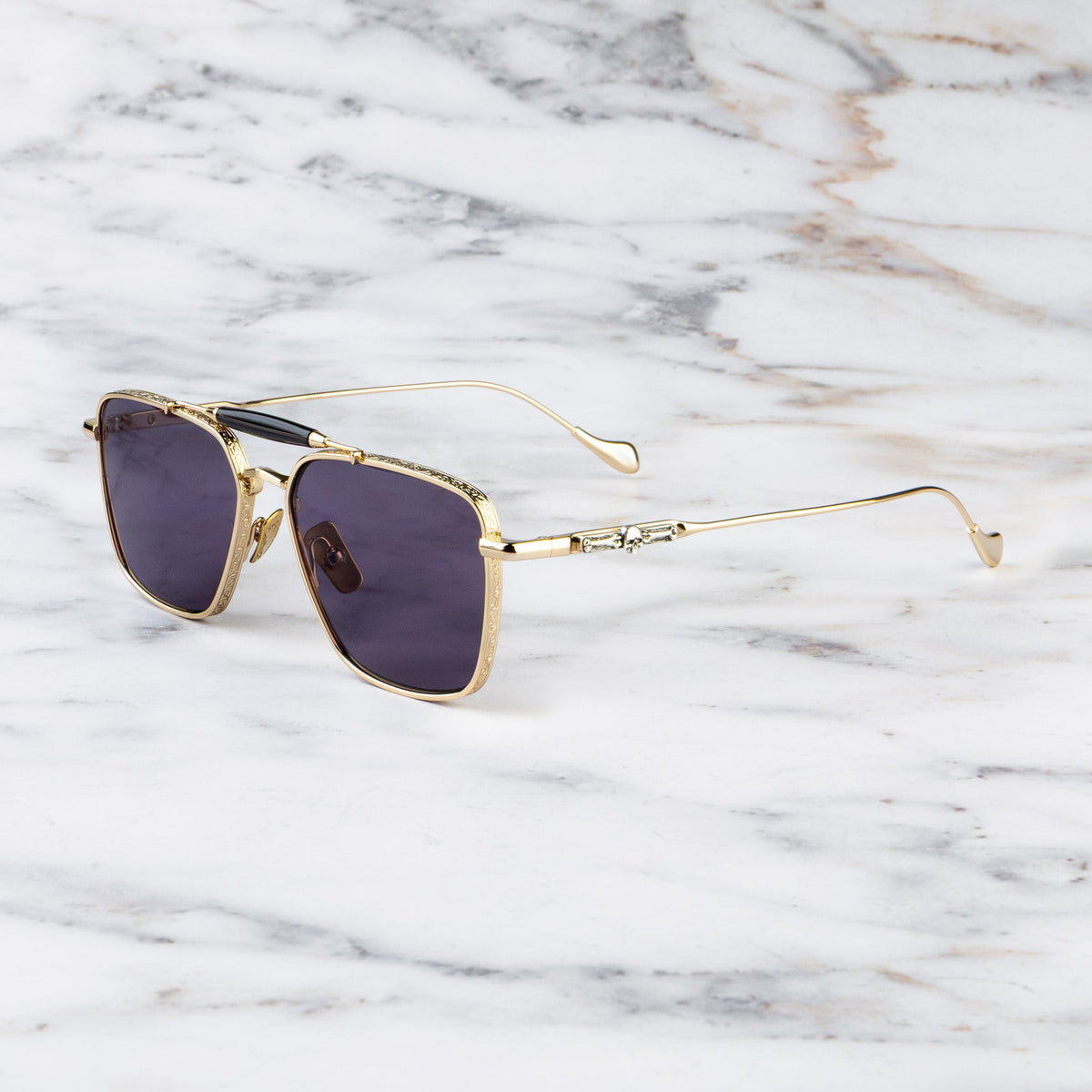 Cutler and Gross The Great Frog Capri Rectangular Sunglass