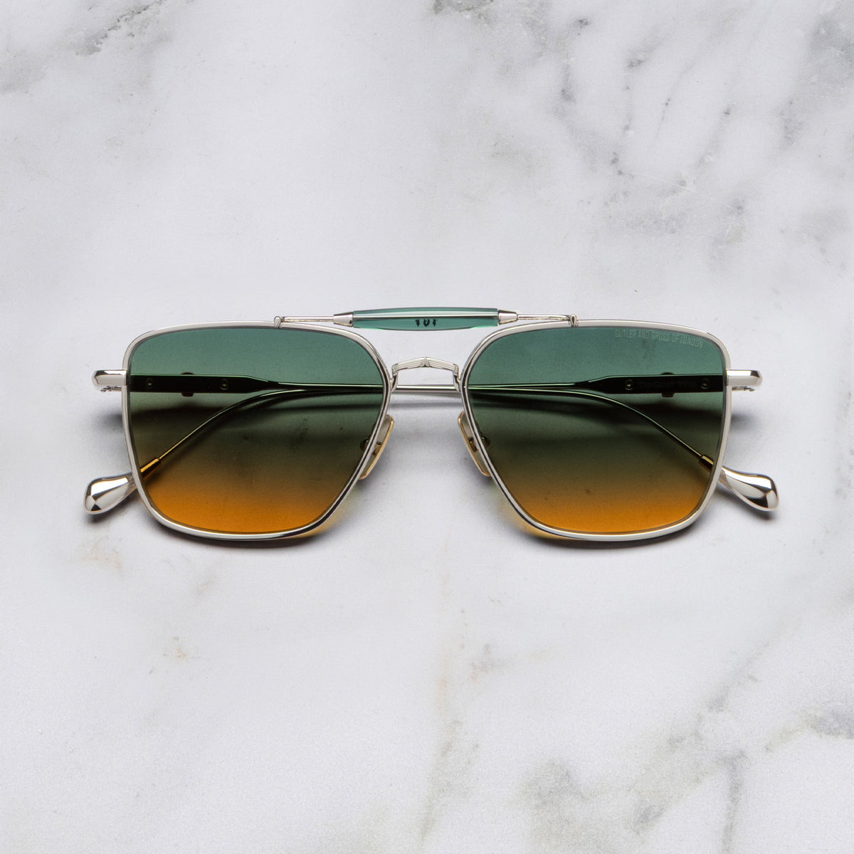 Cutler and Gross The Great Frog Capri Rectangular Sunglass