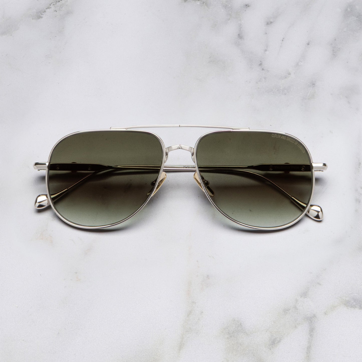 Cutler and Gross The Great Frog Paterson Aviator Sunglass