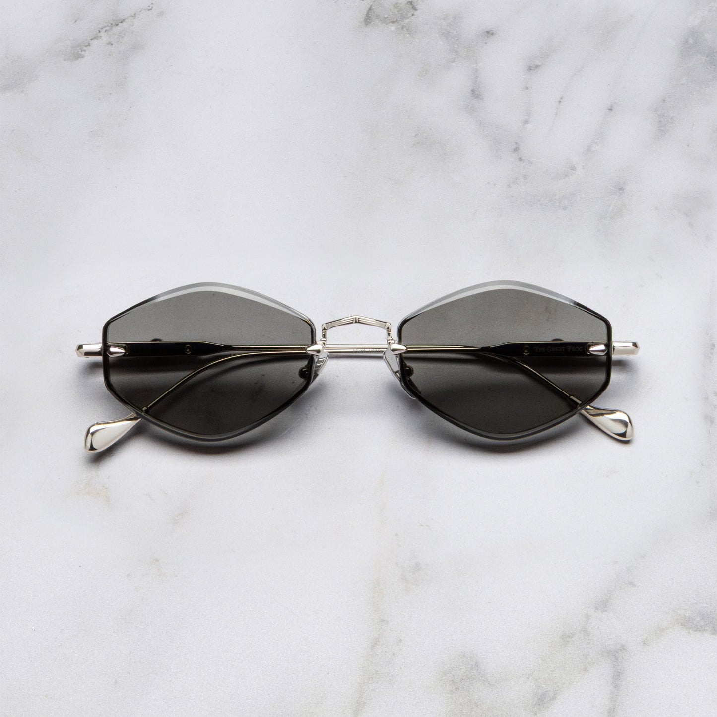 Cutler and Gross The Great Frog Carol Rectangular Sunglass