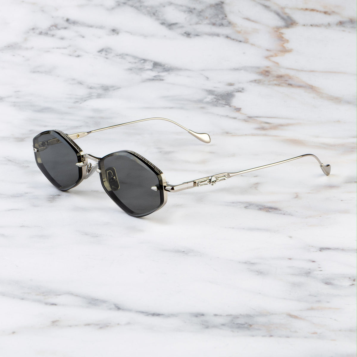 Cutler and Gross The Great Frog Carol Rectangular Sunglass