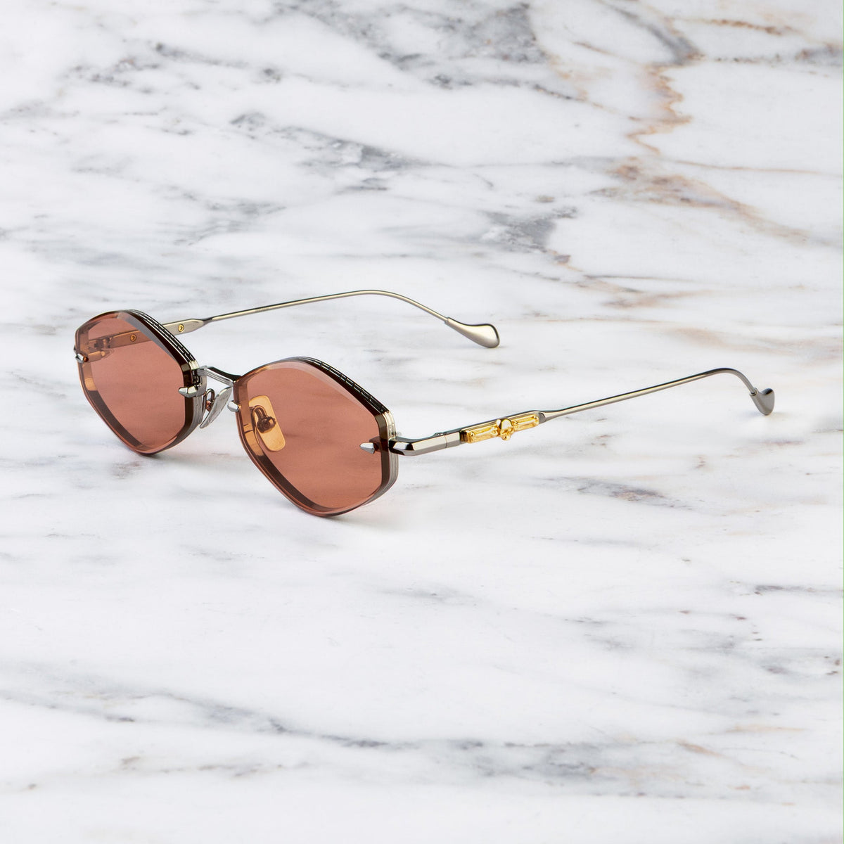 Cutler and Gross The Great Frog Carol Rectangular Sunglass