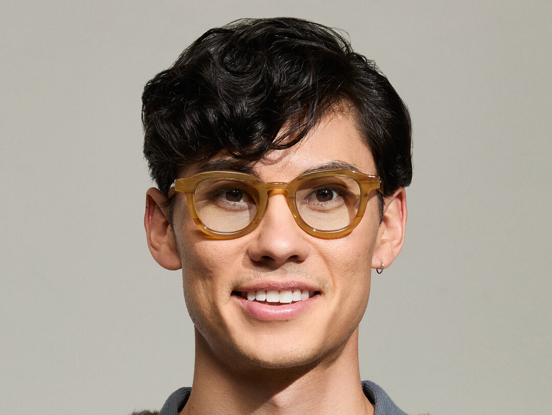 Moscot Dahven With Blue+ Sunglasses