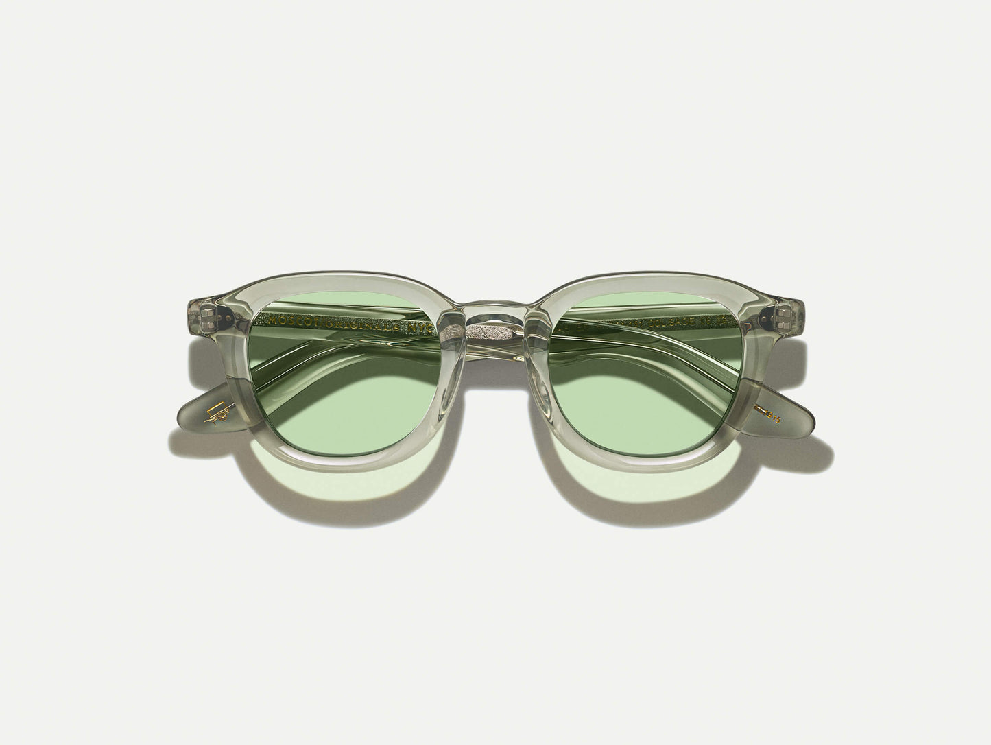 Moscot Dahven Sage With Custom Made Tints Sunglasses