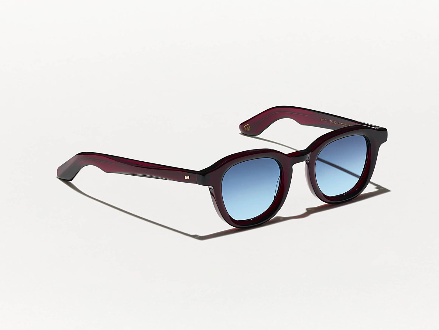 Moscot Dahven Polychrome Burgundy Sunglasses