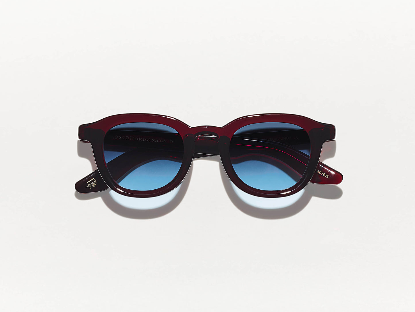 Moscot Dahven Polychrome Burgundy Sunglasses