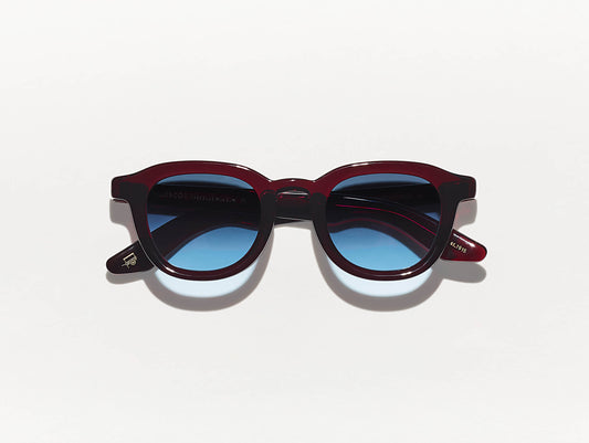 Moscot Dahven Polychrome Burgundy Sunglasses