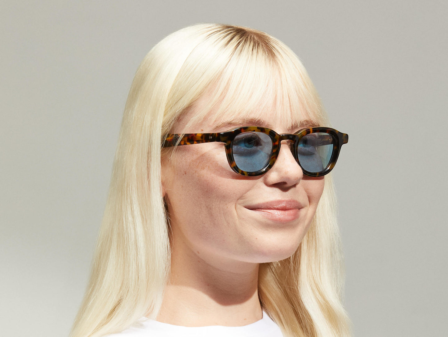 Moscot Dahven With Blue+ Sunglasses