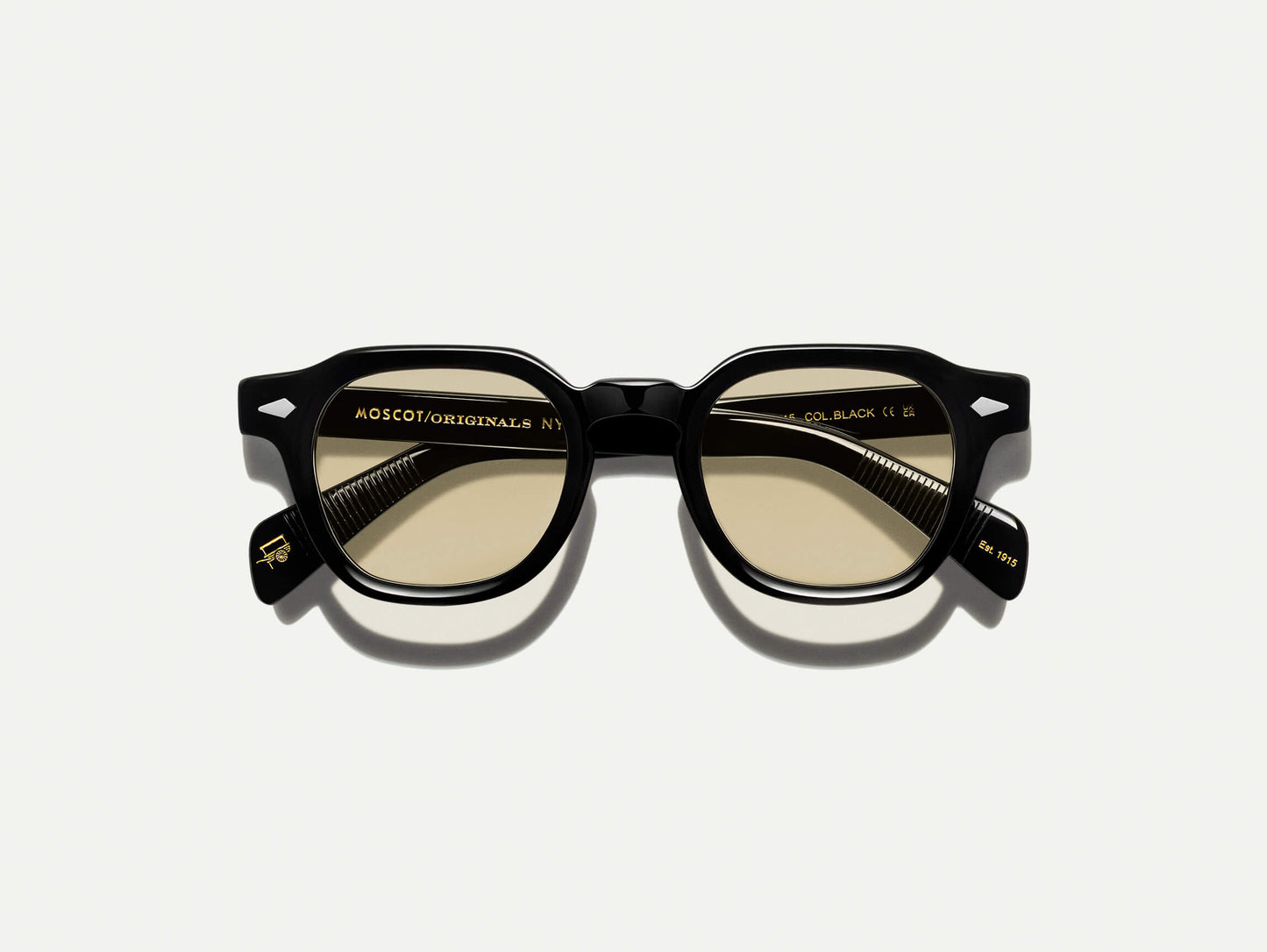 Moscot Dolt With Amber+ Sunglasses