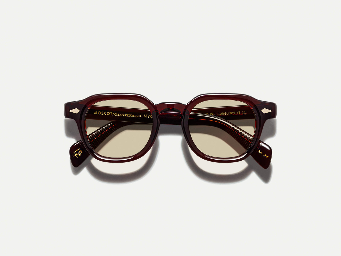 Moscot Dolt With Amber+ Sunglasses