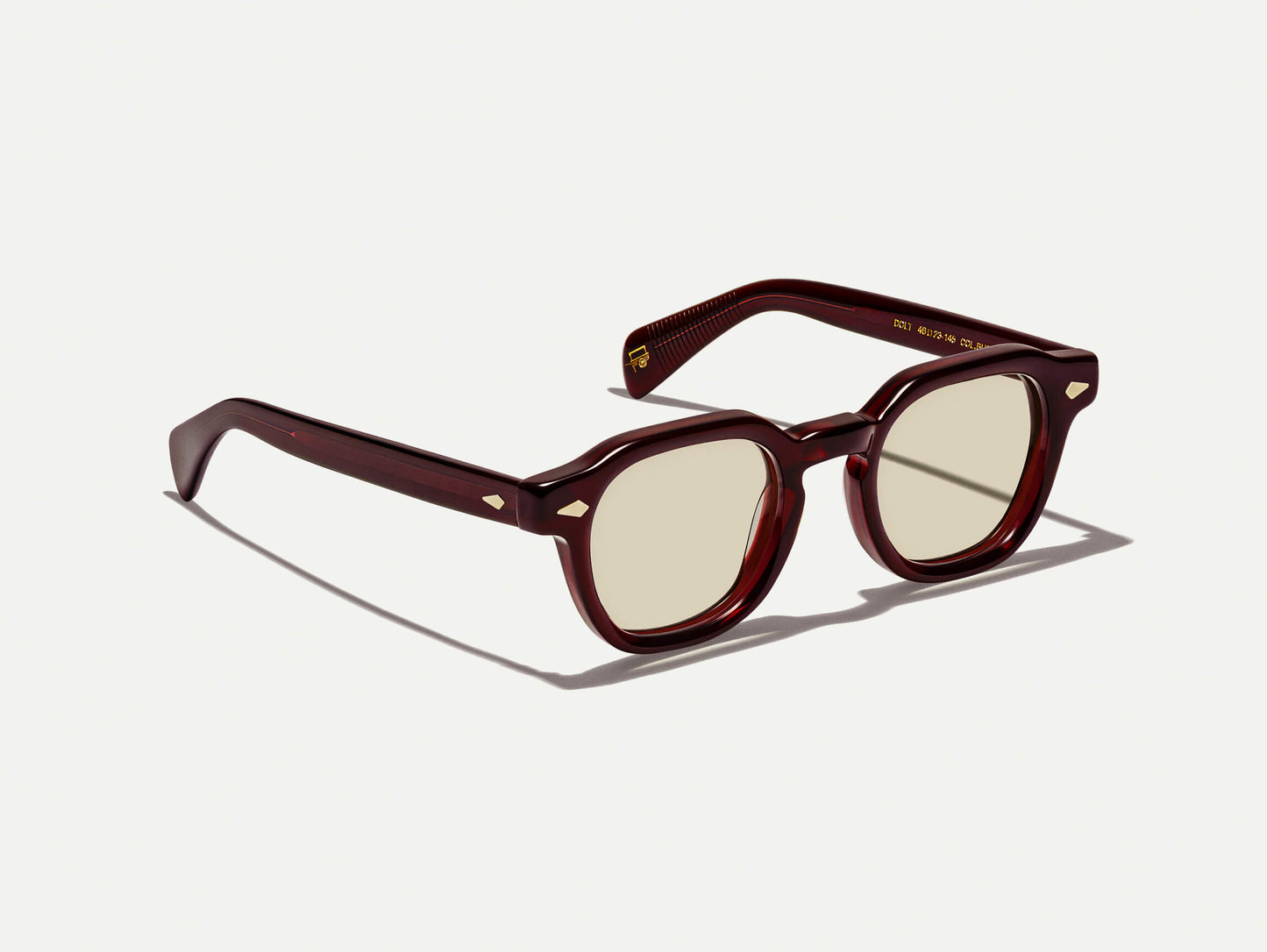 Moscot Dolt With Amber+ Sunglasses