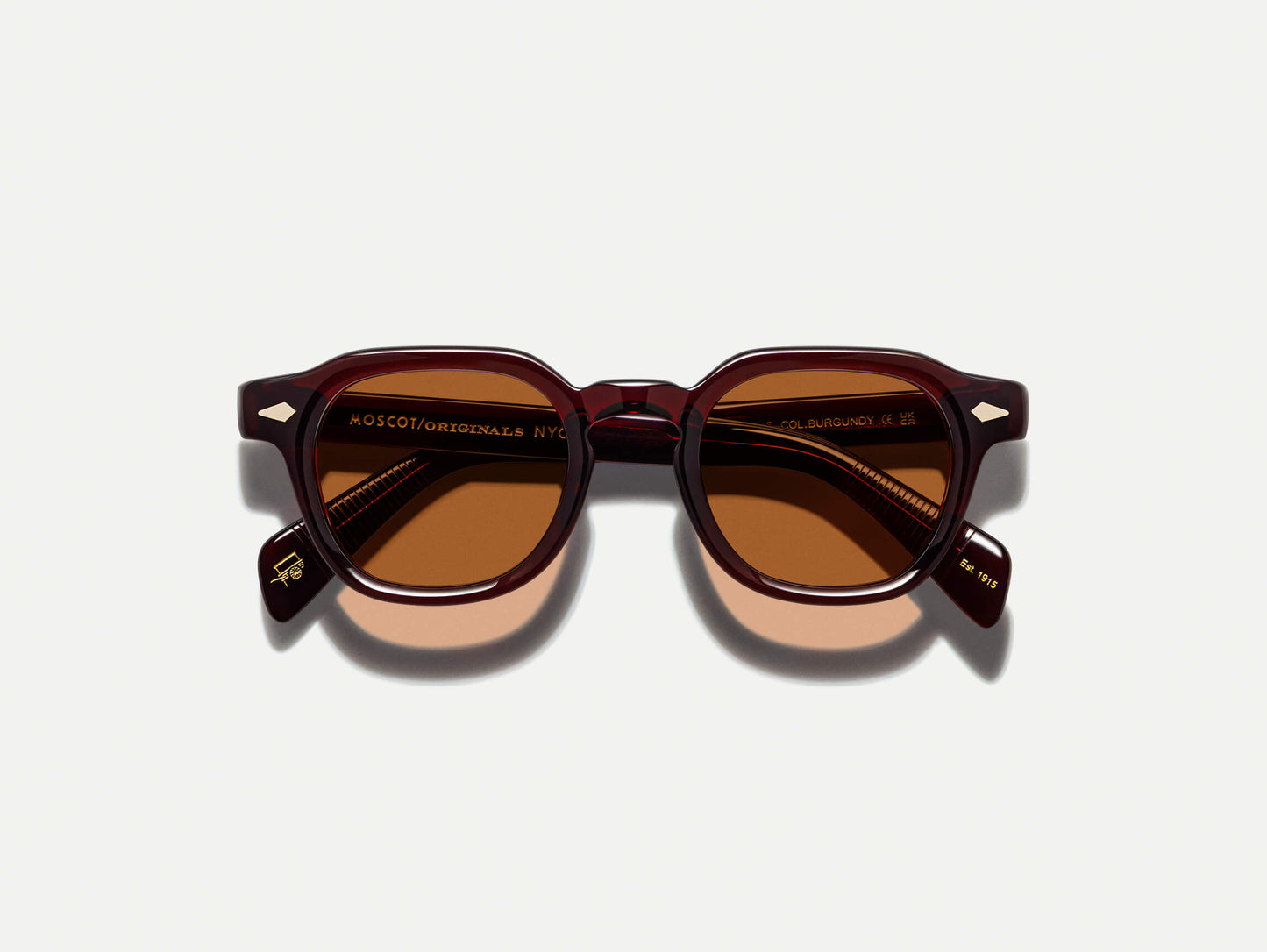 Moscot Dolt With Amber+ Sunglasses