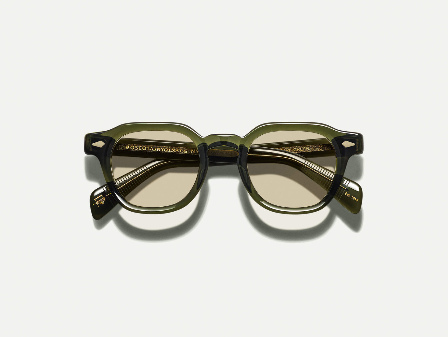 Moscot Dolt With Amber+ Sunglasses