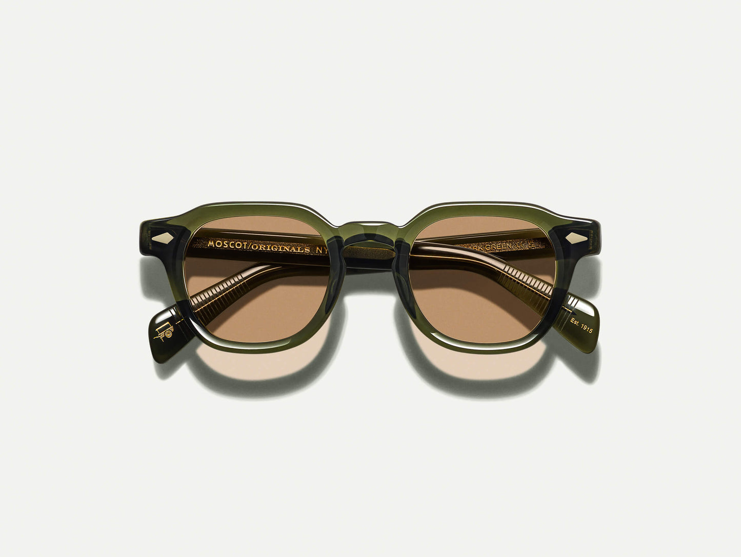 Moscot Dolt With Amber+ Sunglasses
