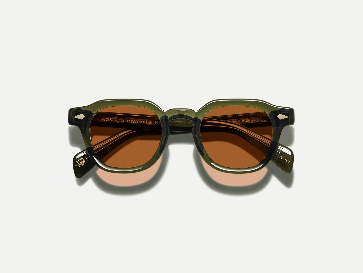 Moscot Dolt With Amber+ Sunglasses